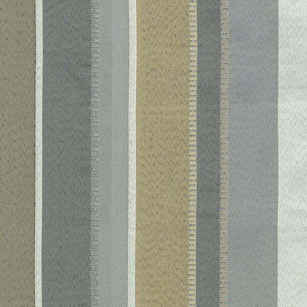 Seamtec Premium Outdoor Furniture Fabric, Multi Stripe, Grey Multi Sample SEAMSGPORT902M9X9